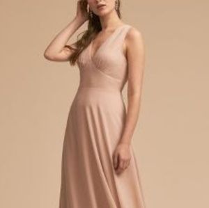 BHLDN "blush" bridesmaid dress, size Medium